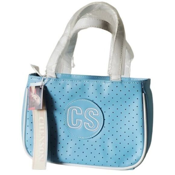 CHENSON Retro Baby blue Handbag Small YK2 Aesthetic - Picture 1 of 15